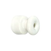 Passe-câble céramique Ø19mm hauteur 24mm blanc - TIBELEC