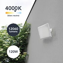 Projecteur LED 120W blanc IP65 - TIBELEC