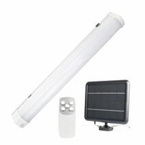 Réglette LED solaire Augusta 5W 850lm détecteur - TIBELEC