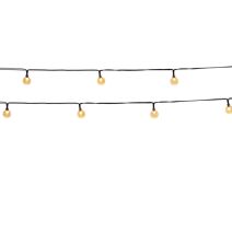Guirlande lumineuse solaire Festy White 20 LED scintillantes blanc chaud 5,8m 0,06W