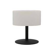 Lampe de table LED sans fil Atlas Rock pied acier blanc chaud/blanc dimmable h.19cm 1,2W