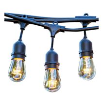 Guirlande d'extérieur lumineuse Mafy Light Connectable 10 LED E27 blanc chaud 6m