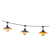 Guirlande d'extérieur lumineuse Vinty Light Connectable 10 LED E27 blanc chaud 6m
