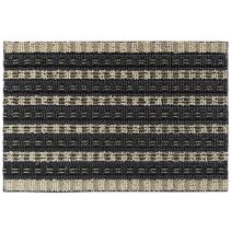Tapis grattant solido bi-bande kaki noir 40x60cm