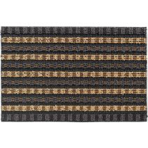 Tapis grattant solido bi-band marron beige 40x60cm