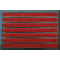 Tapis 2 en 1 COMBI'ABSORBANT Rouge 40x60cm