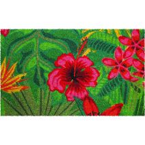 Tapis grattant COCO Naturel Hibiscus 45x75cm