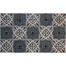 Tapis grattant COCO Naturel Carreau ciment 45x75cm