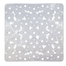 Tapis fond évier FLEUR Cristal Transparen 32x32cm