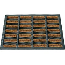 Tapis paillasson grattant combimat - 60 x 40