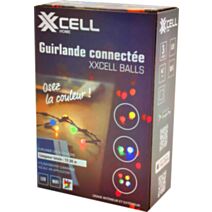 Guirlande boule 100 led 4 couleurs IP44