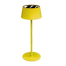Lampe de table solaire jaune 1800mah