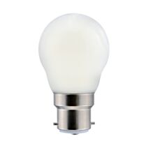 Ampoule LED G45 flamme dépoli B22 4.5W 2700K 470lm - XXCELL