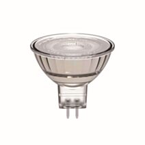 Ampoule verre smd 12v mr16gu5.3 clair 36° 5,5W 4000k