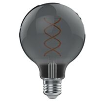 Ampoule g80 fil curv E27 smoky miror 4.9W 2000k