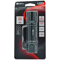 Torche batterie LED rechargeable 50lm+cob 160lm - XXCELL