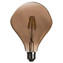 Ampoule LED  Filament Deformé Grise G125 E27 8W 650Lm 4000K Boite1 XXCELL