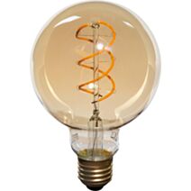 Globe LED Filament E27 blanc chaud