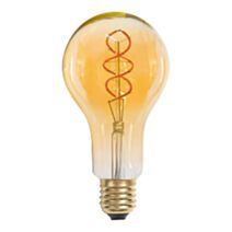 Ampoule LED  Filament Spirale Ambre Ps95 E27 5W 250Lm 2100K Boite1 XXCELL