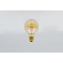 Ampoule g80 fil E27 ambrée 4.5W 2200k 400LM bt10