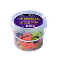 52 aimants magnétiques Alphabet - MAISON DECO