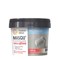 Enduit Masqu'Carrelage Et Mur Vernis xtrem 0,5L Mat - MAISON DECO