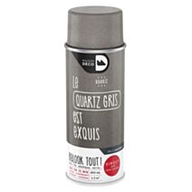 Peinture aérosol Relook Tout - Quartz Gris 400 ml - MAISON DECO
