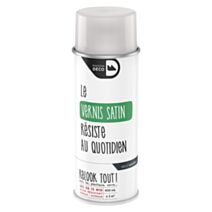 Peinture aérosol Relook Tout - Vernis satin 400 ml - MAISON DECO
