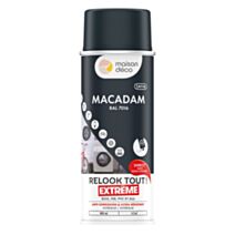 Peinture aérosol multi-supports macadam 0,4L extérieur - MAISON DECO