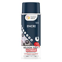 Peinture aérosol multi-supports encre satin 0,4L extérieur - MAISON DECO