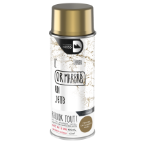 Aérosol relook tout or marbre 400 ml