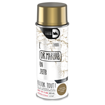 Aérosol relook tout or marbre 400 ml