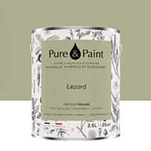 Peinture Multi-Supports Velours Lezard 2,5L - PURE & PAINT