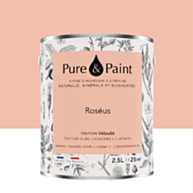 Peinture Multi-Supports Velours Roseus 2,5L - PURE & PAINT