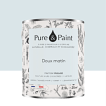 Peinture Multi-Supports Velours Doux Matin 2,5L - PURE & PAINT