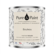 Peinture Multi-Supports Velours Bouleau 0,5L - PURE & PAINT