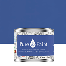 Peinture Multi-Supports Velours Outremer 100ml - PURE & PAINT