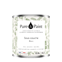 Peinture Multi-Supports Velours Sous Couche 0,5L - PURE & PAINT