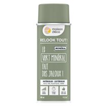 Bombe de peinture Relook Tout minéral vert 400ml - MAISON DECO