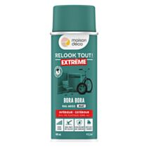 Bombe de peinture Relook Tout Extrême mat bora bora 400ml RAL6033 - MAISON DECO