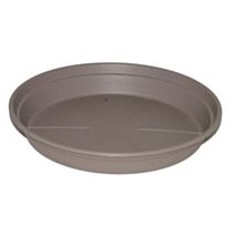 Soucoupe cocoripot D. 20 cm coloris taupe