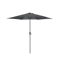 Parasol droit 3m gris - PRO LOISIRS