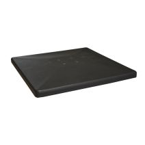 Pied ciment/pvc 90 kg option pour déporté 3x4 max