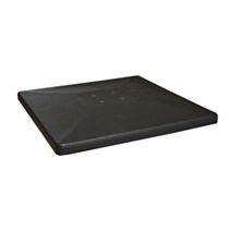 Pied ciment/pvc 90 kg option pour déporté 3x4 max