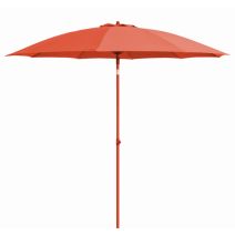Parasol fibre de verre 270 full color   paprika