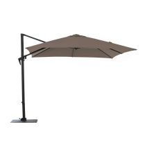 Parasol déporté Roma taupe - PROLOISIRS