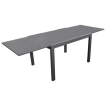 Table de jardin extensible Elise 200/300x100m graphite - PROLOISIRS