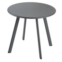 Table basse Massaï Ø40cm Graphite - PROLOISIRS