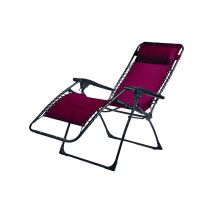 Fauteuil détente pliable palavas bordeaux