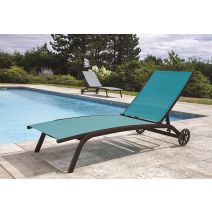 Bain de soleil “yucca” bleu